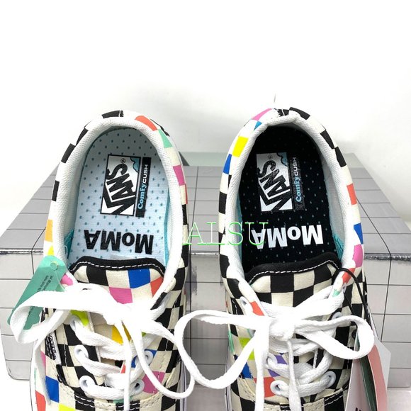 💖MEGA SALE💖VANS ComfyCush Era MoMA Canvas Sneakers Casual Women’s VN0A3WM91PJ - Picture 4 of 12